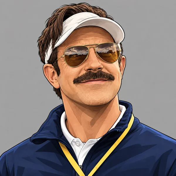 Ted Lasso character chart in Vista Companion