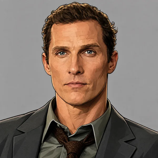 True Detective character chart in Vista Companion