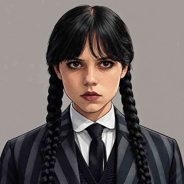 Wednesday character chart in Vista Companion